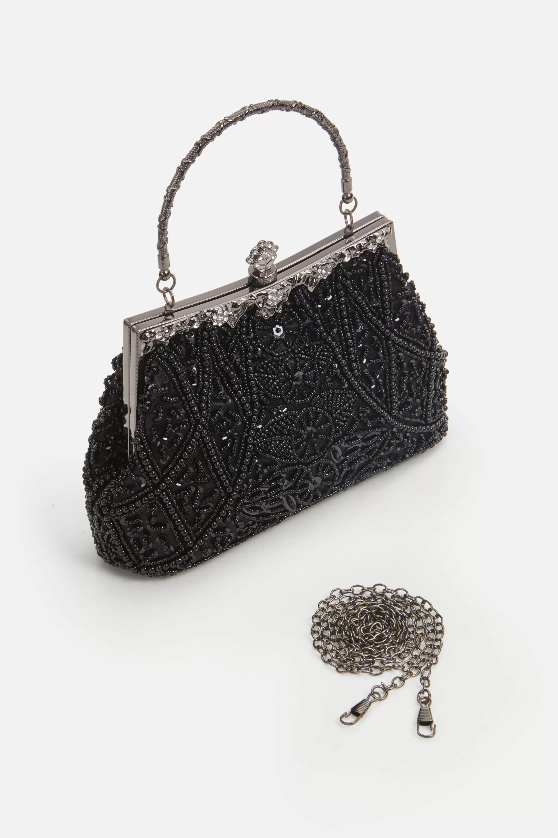 1920S Vintage Flapper Beaded Clutch-BABEYOND Clearance