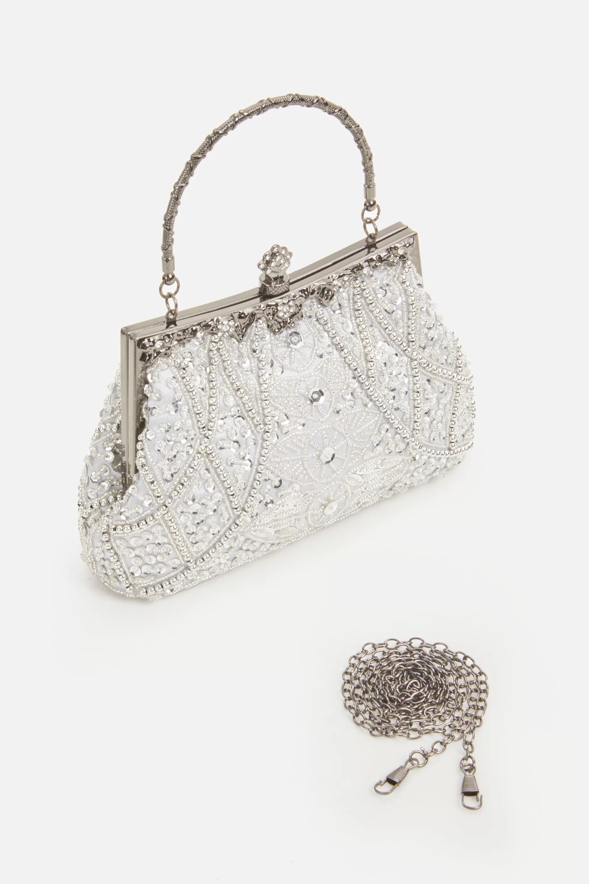 1920S Vintage Flapper Beaded Clutch-BABEYOND Clearance