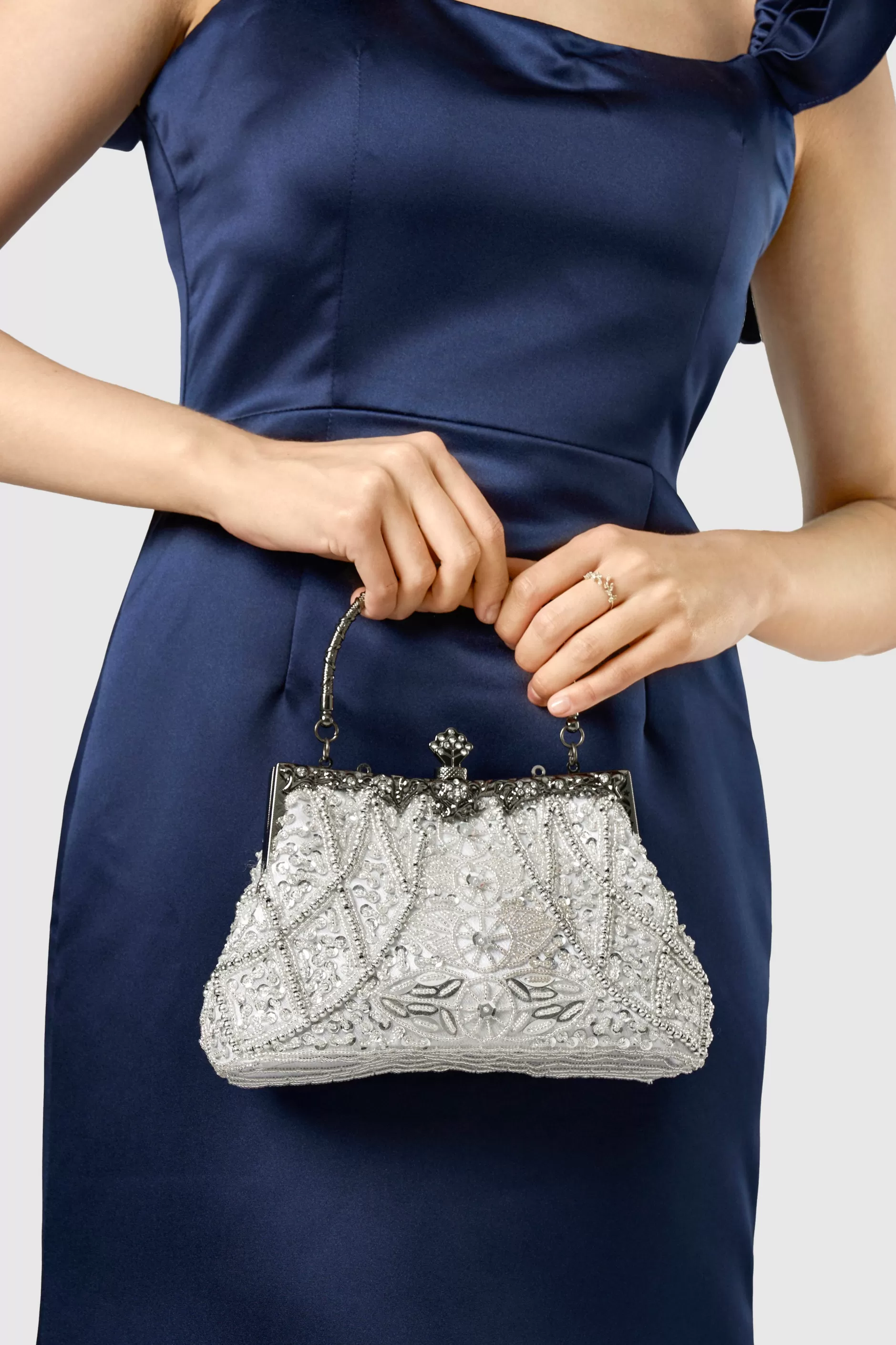 1920S Vintage Flapper Beaded Clutch-BABEYOND Clearance