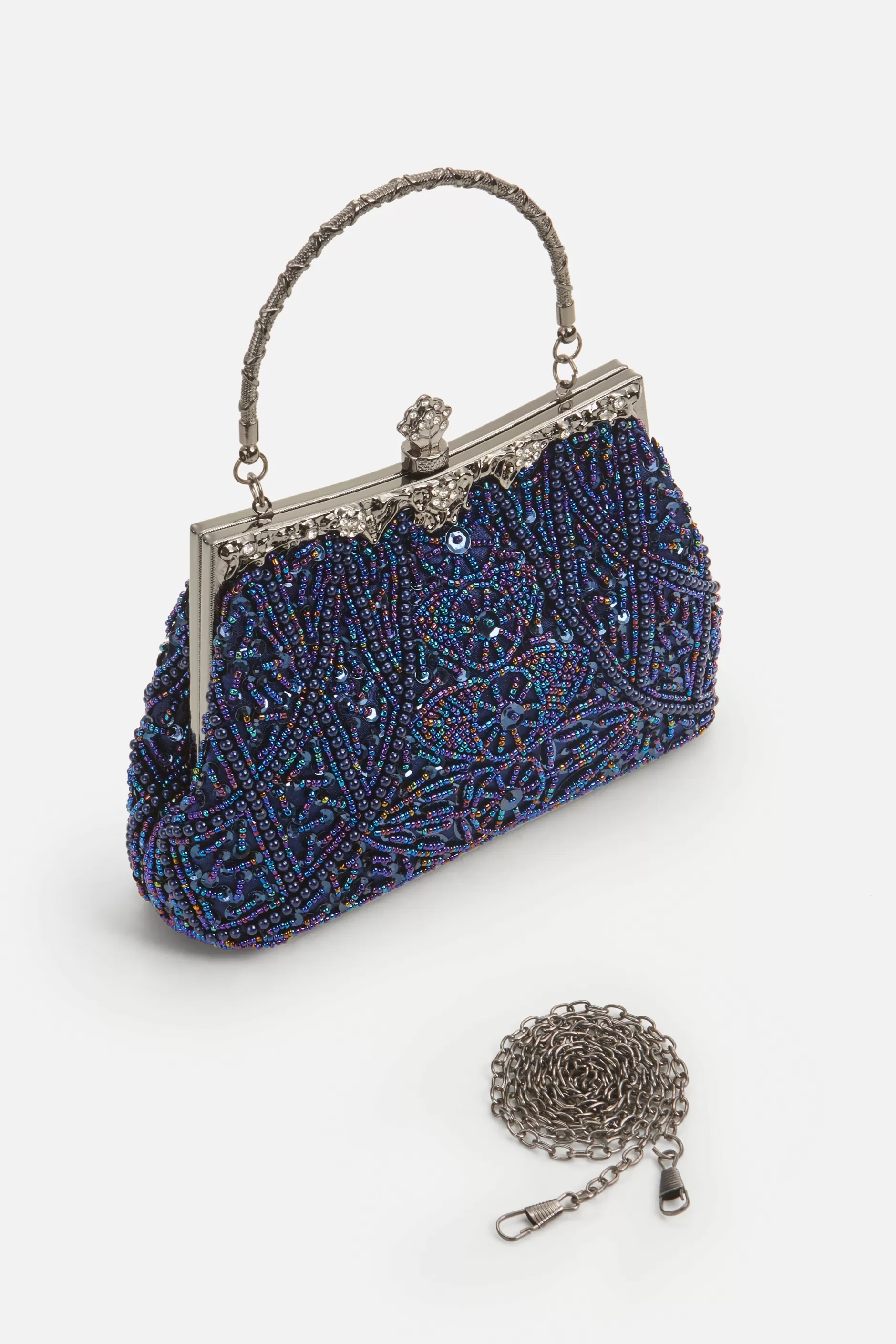 1920S Vintage Flapper Beaded Clutch-BABEYOND Clearance