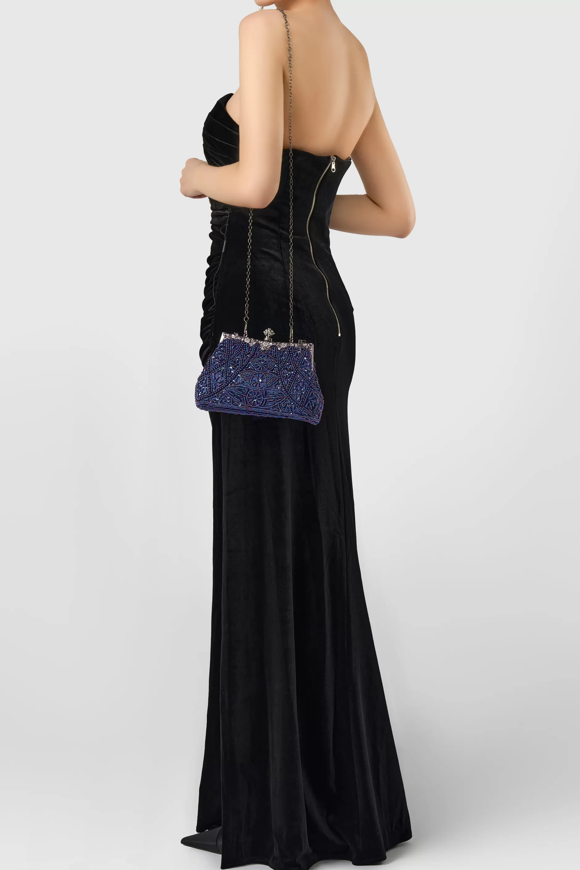 1920S Vintage Flapper Beaded Clutch-BABEYOND Clearance