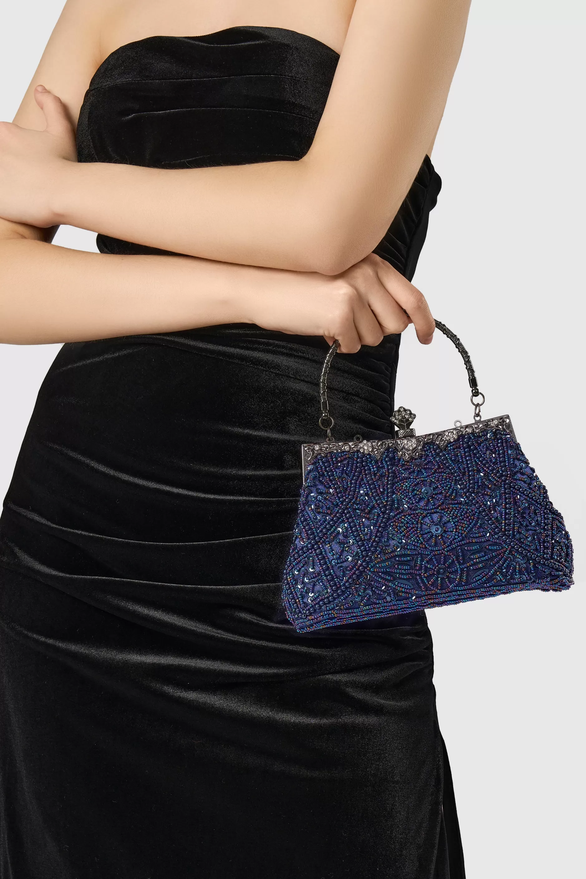 1920S Vintage Flapper Beaded Clutch-BABEYOND Clearance