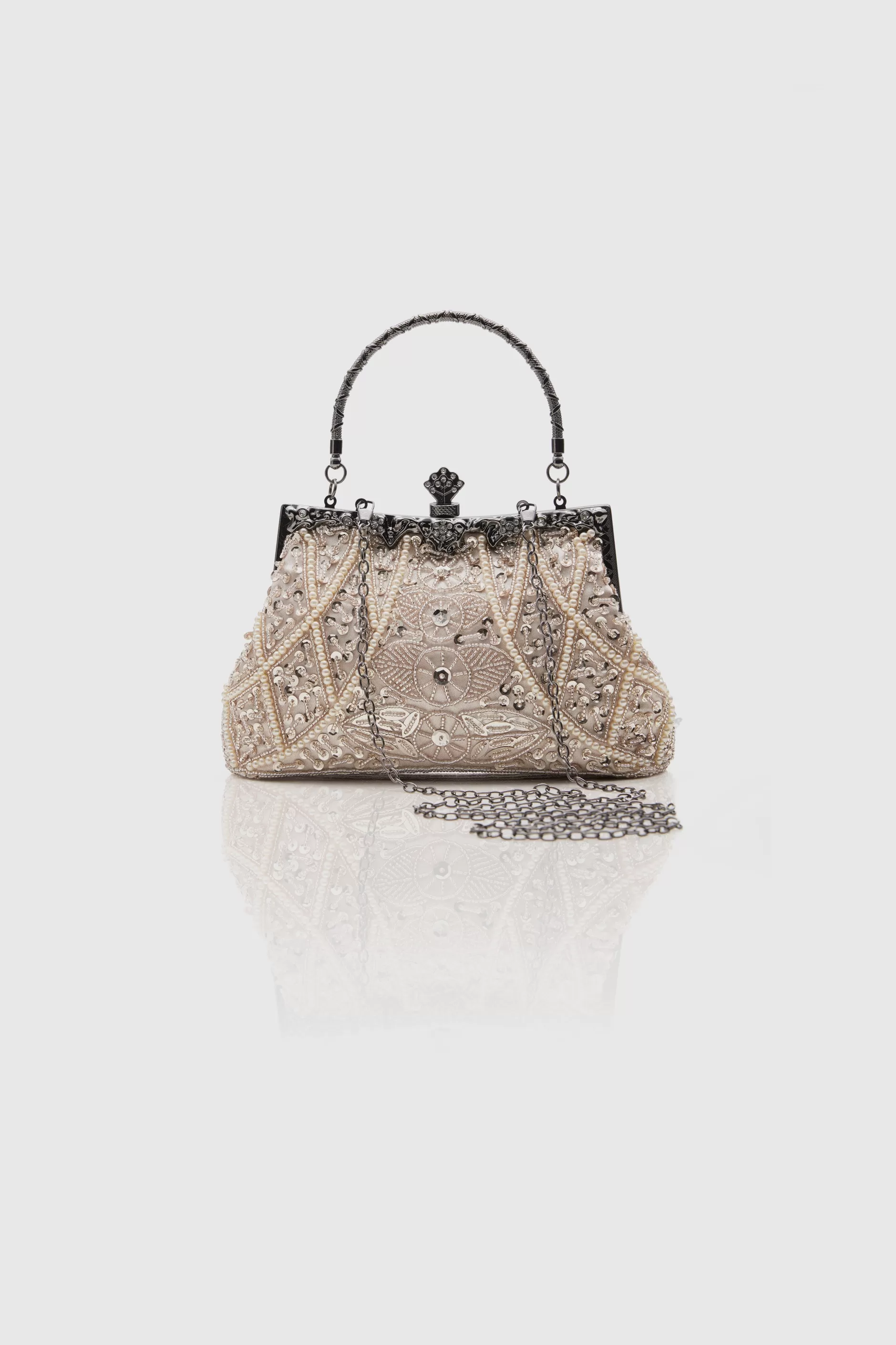1920S Vintage Flapper Beaded Clutch-BABEYOND Clearance