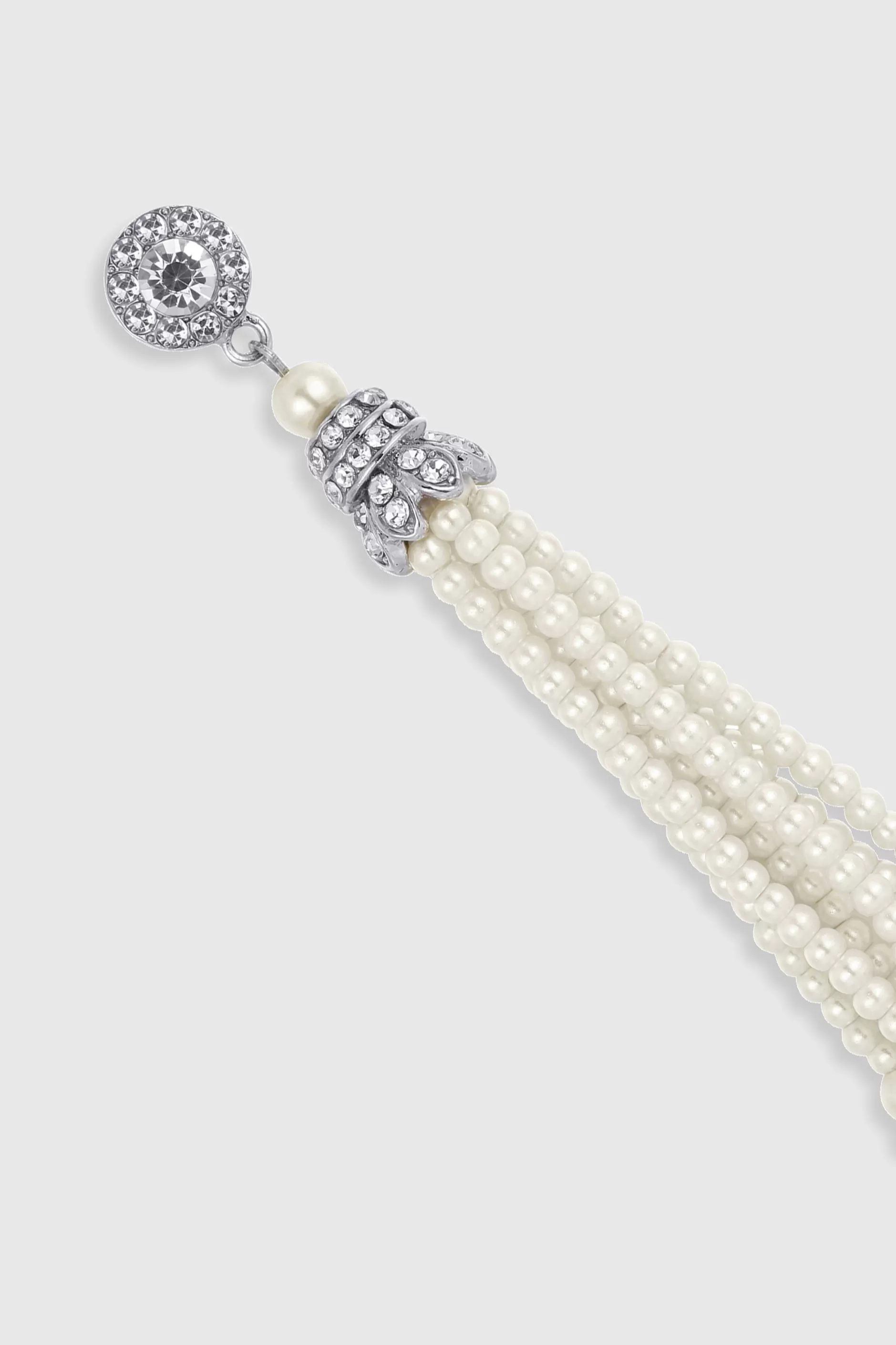 Delicate Vintage Tassel Pearl Earrings-BABEYOND Shop