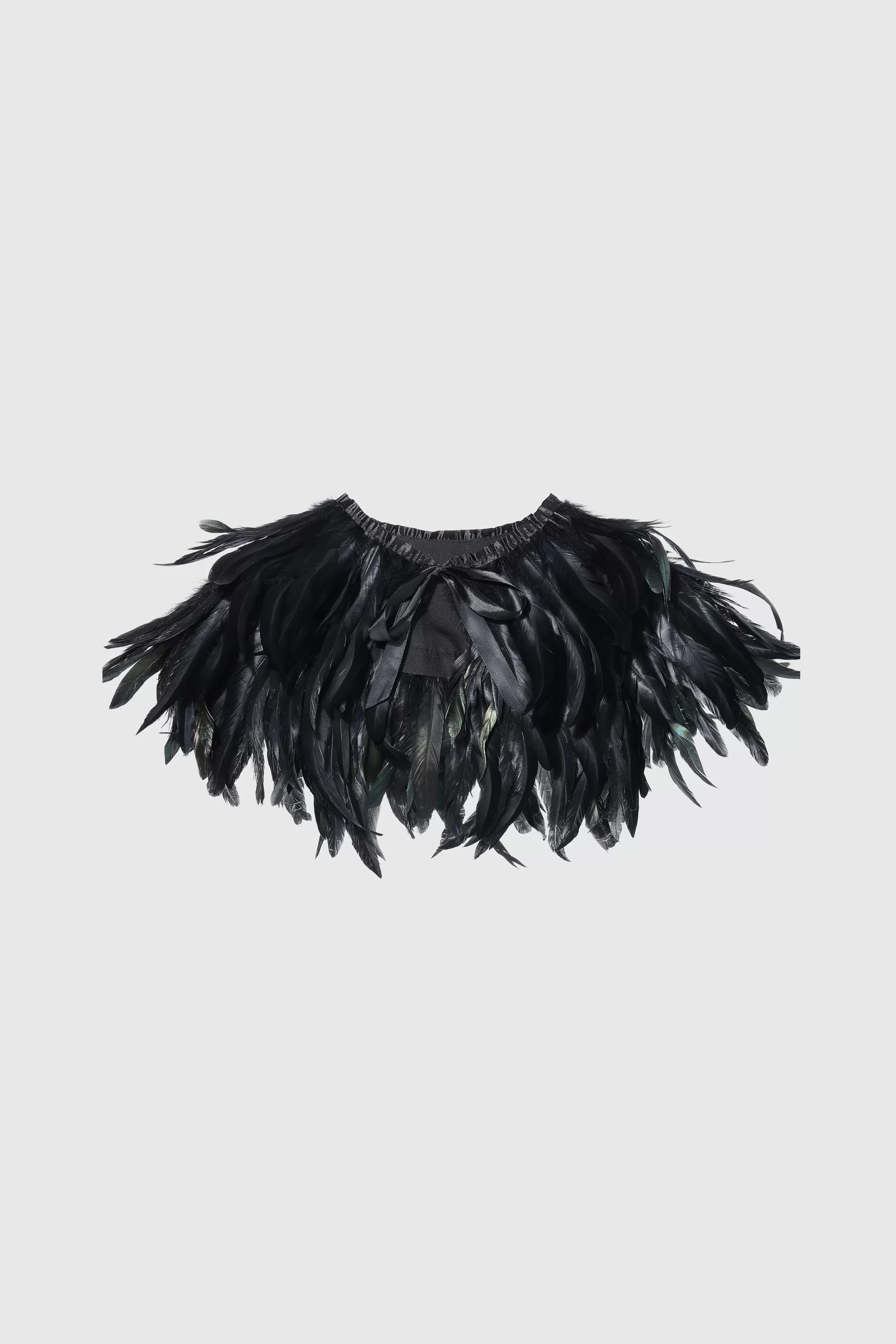 Elegant 1920S Feather Shrug Wrap-BABEYOND Flash Sale