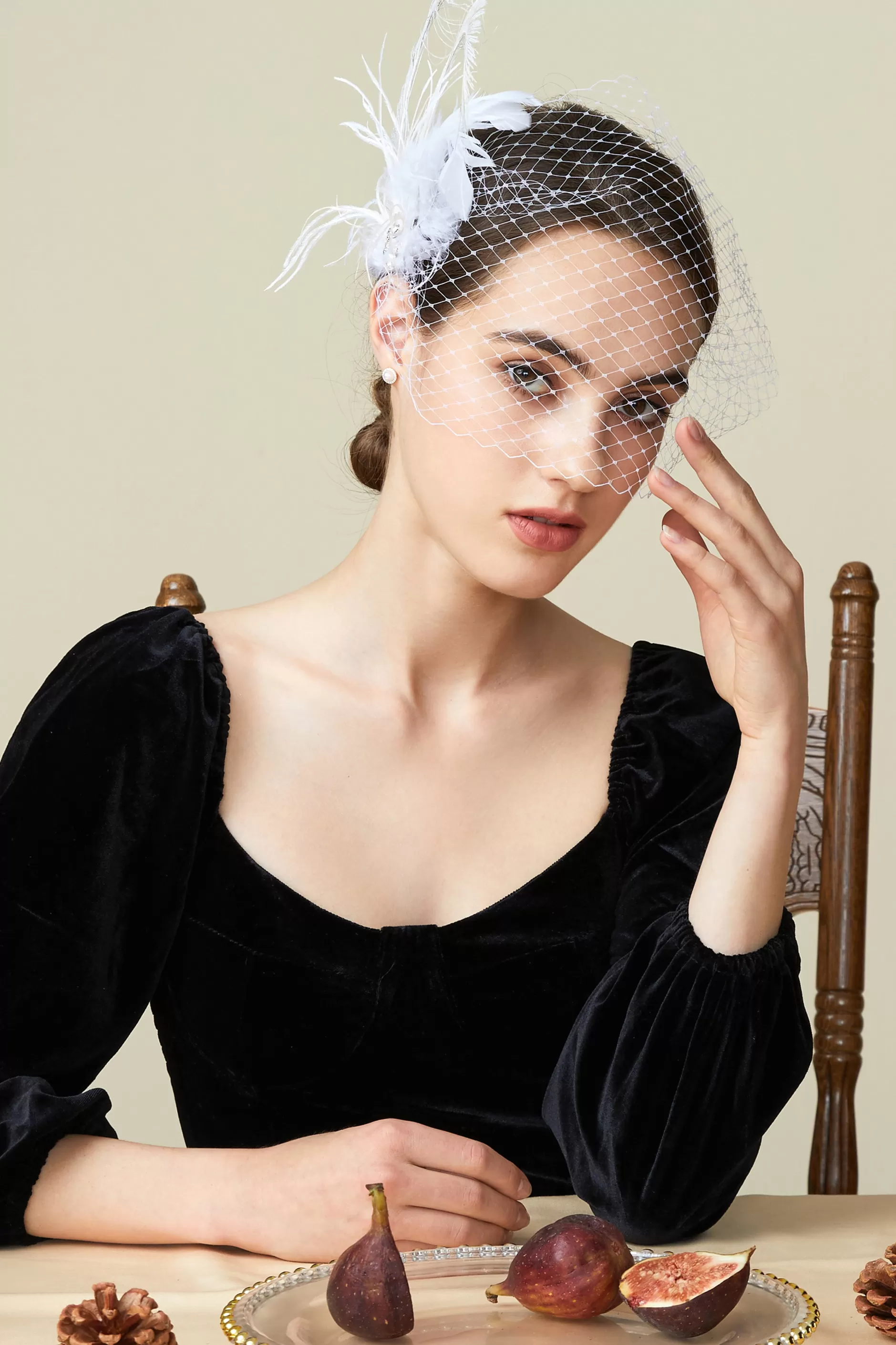 Vintage Peacock Tea Party Fascinator-BABEYOND Cheap