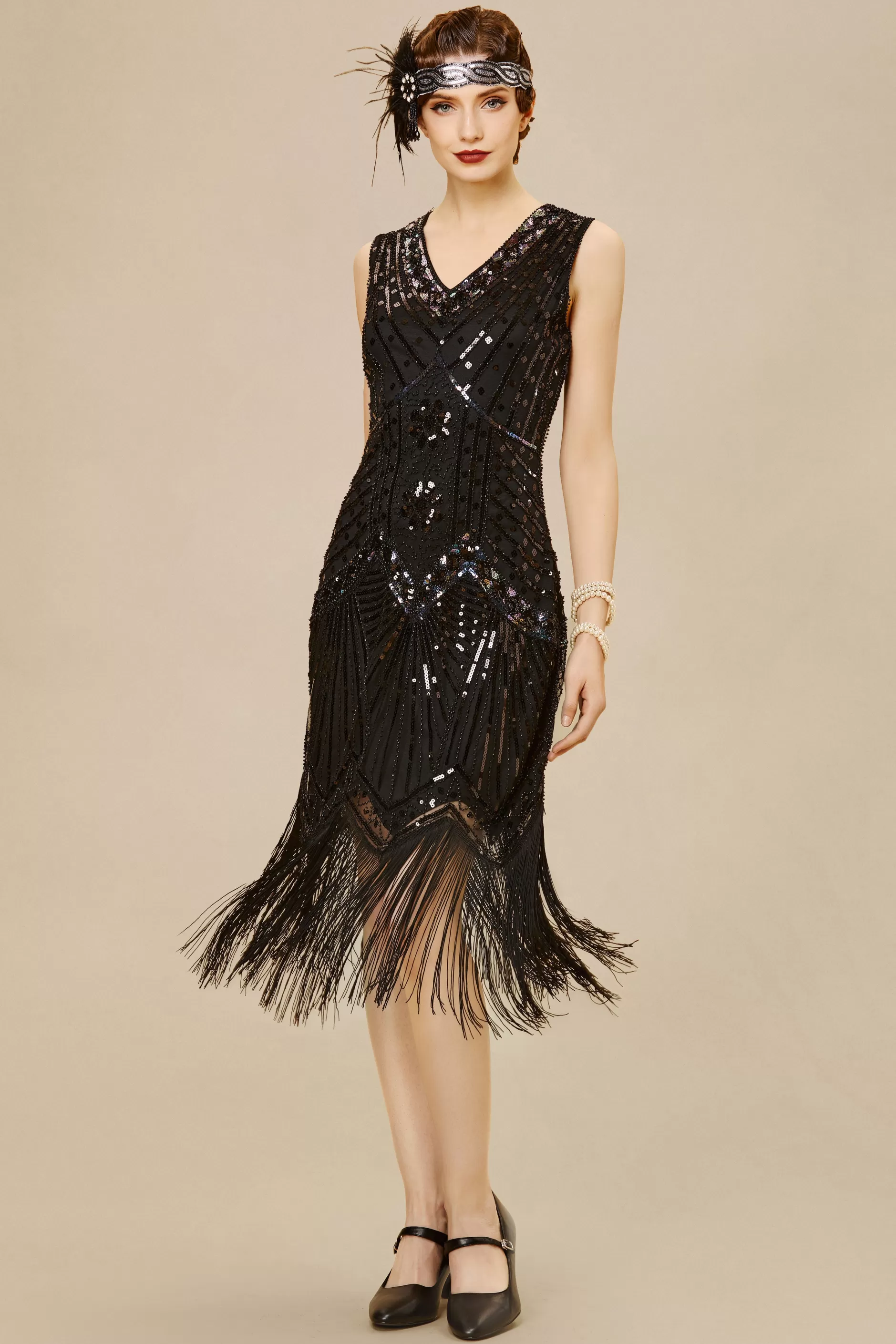 Vintage Sleeveless Cocktail Party Dress-BABEYOND Cheap