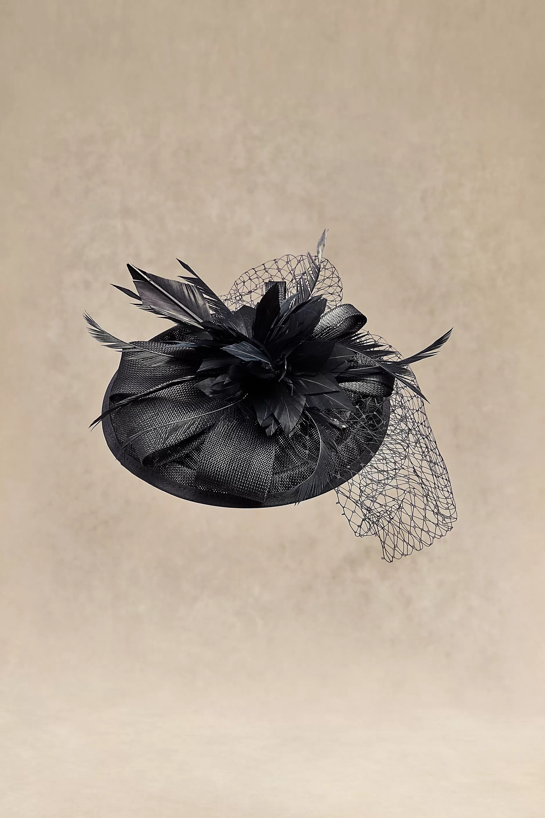 Vintage Veil Tea Party Fascinator-BABEYOND New